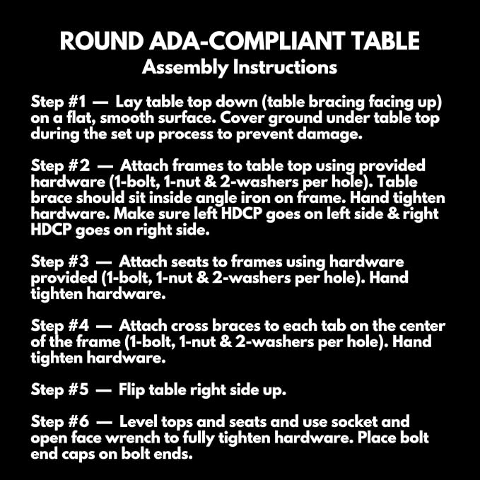 Coated Outdoor Furniture Heavy-Duty Portable ADA-Compliant Outdoor Picnic Table with Umbrella Hole, Expanded Metal Patio Dining Furniture Made in America (46" Round Top, Textured Sand)