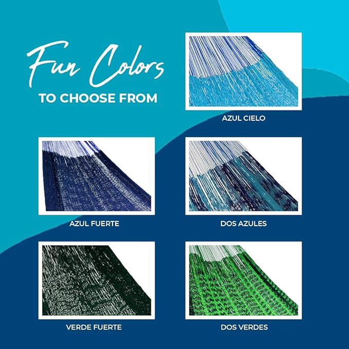 Handmade Hammocks - Hammocks Rada Handmade Yucatan Hammock - Artisan Crafted in Central America - Natural, Fits Most 12.5 Ft. - 13 Ft. Stands - Carries Up to 550 Lbs for Two