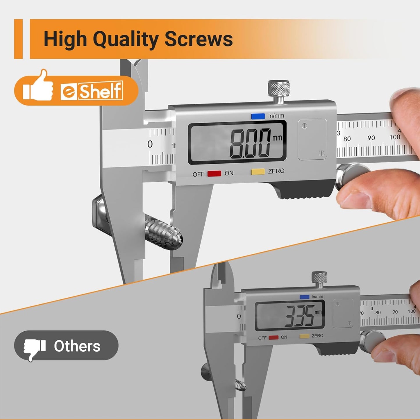 2x4 ft Garage Shelving, 2-Pack Wall-Mounted Shelves for Garage, Kitchen, Pantry Storage, 400 lbs Total Load Capacity Wall Shelving, White