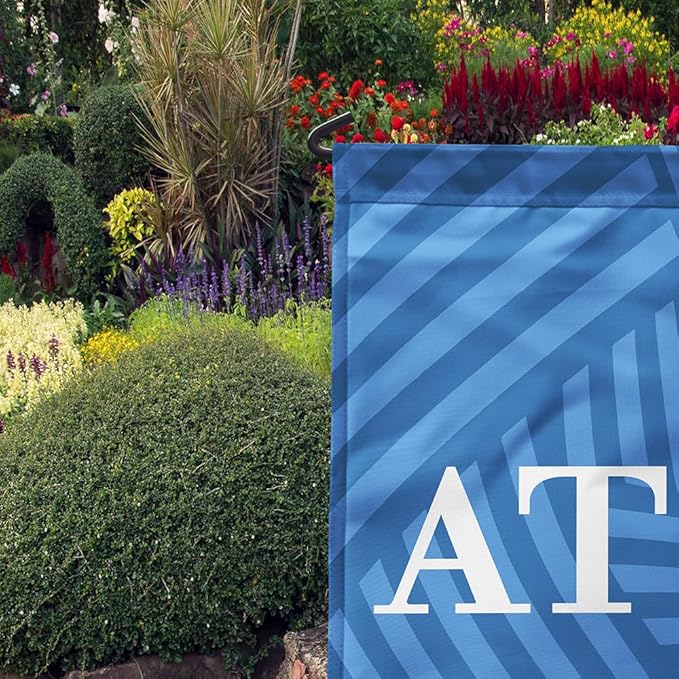 Alpha Tau Omega Licensed Flag Garden 12x19 inches Flag Banner Yard Decor Outdoor Decoration (Alpha Tau Omega #4)