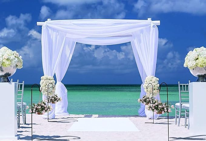 Ashman Shepherd's Hooks 35 Inch (48 Per Pack), Black, Made of Premium Metal for Hanging Solar Lights, Bird Feeders, Mason Jars, Christmas Lights, Lanterns, Garden Stakes and Wedding Décor.