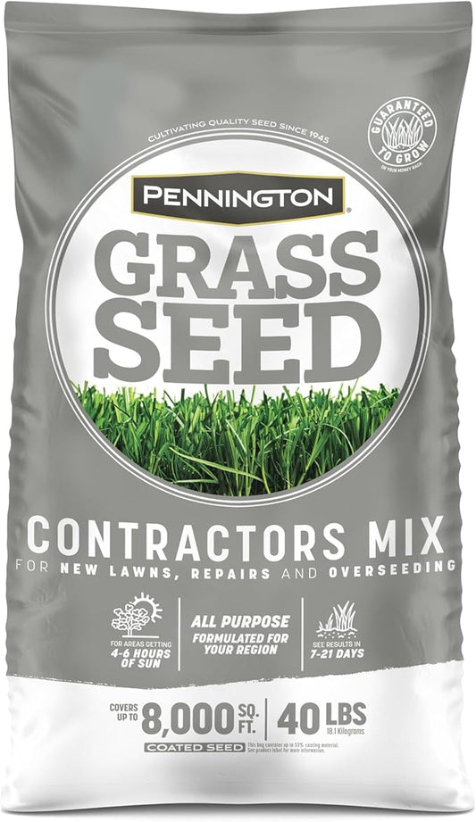 Pennington Contractors Grass Seed Mix Northern Mix 40 lb