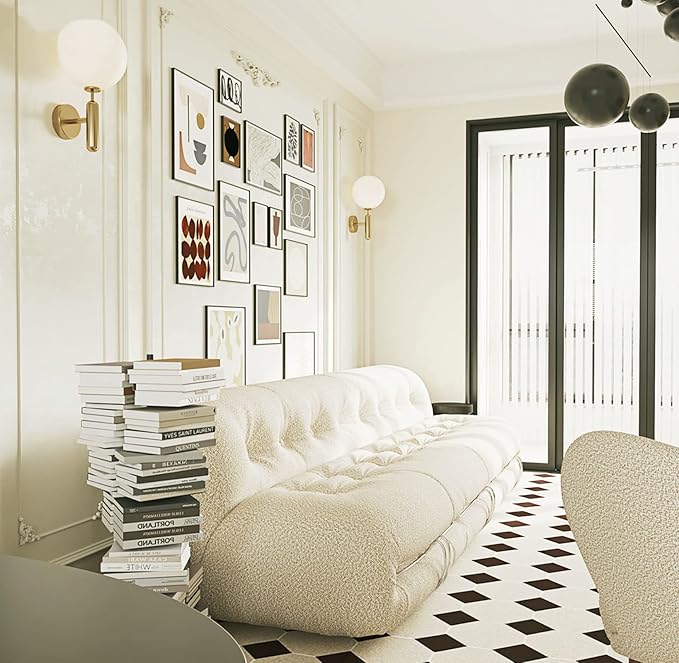 Dimoon 236''x17.7'' White Peel and Stick Wallpaper Contact Paper Modern Self Adhesive Wall Paper Removable Renter Friendly Textured Solid Color Shelf Cabinet Vinyl Roll (236''x17.7'',Cream White)