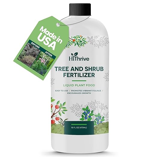16oz Tree and Shrub Plant Food - Makes 16 Gallons of Tree and Shrub Fertilizer, Liquid Plant Fertilizer for Healthy Roots, Foliage & Year-Round Growth, Nutrient-Rich Formula for All Trees & Shrubs
