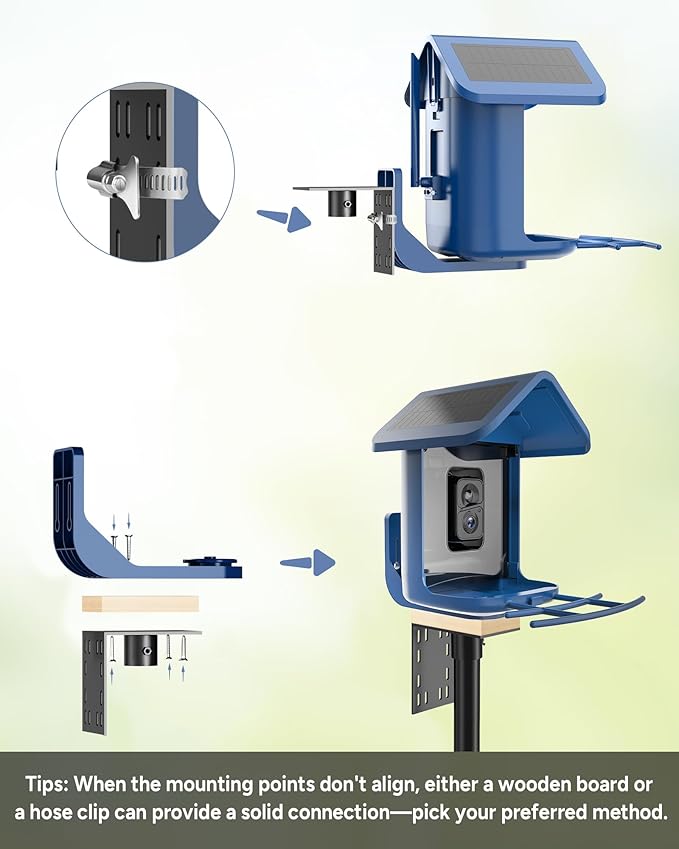 Bird Feeder Pole Stand – 90 Inch Height Feeding Station with 1-Inch Dia Heavy Duty for Hanging Feeders, Bird House Pole Mount Kit for Outdoor, Slip-Fit Connection