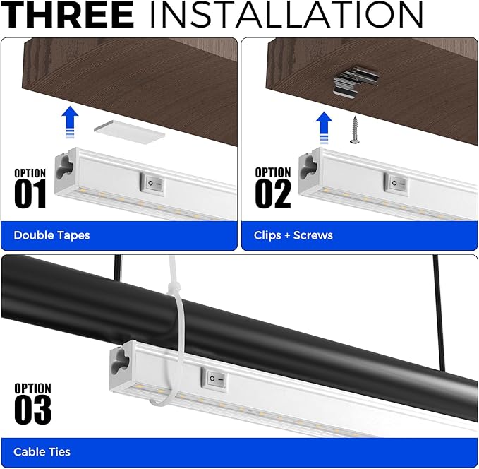 Barrina T5 Grow Lights for Indoor Plants Full Spectrum, 2FT 40W (4 X 10W) Indoor Plant Light with Separate Switch, Linkable Grow Lamp, Indoor Plant Lights for Growth with White Cover, 5000K, 4 Packs
