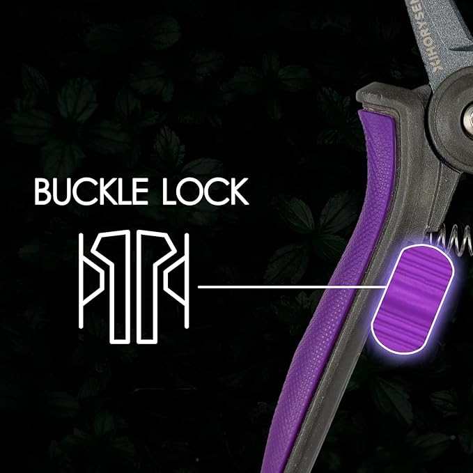 Bud Trimming Scissors Non-stick Resin Resist Blade Micro-Tip Garden Snips 6" Fluorine Coating Garden Scissors Pruning Shear Precision Leaf Stem Sharp Snips Effort-saving