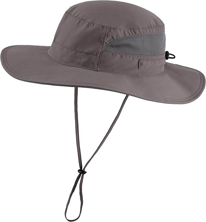 Connectyle Women's UPF 50+ Sun Hat UV Protection Wide Brim Bucket Hat Summer Beach Hats Fishing Hiking Outdoor Safari Hats