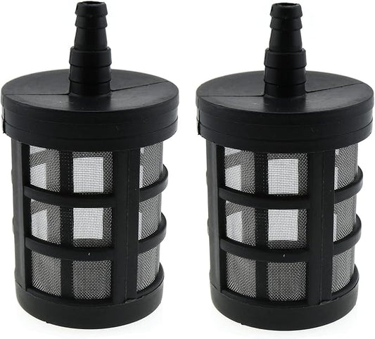 2PCS Stainless Steel Encrypted Filter Household Hose Filter Micro Irrigation Water Pump Net Filters Stainless Steel Encryption Water Clean Screen Net Filter Garden Hose Strainer