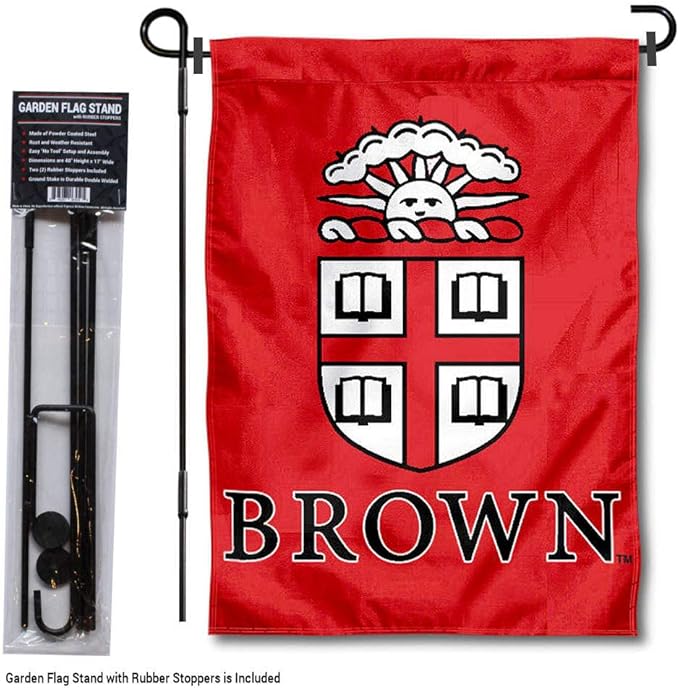 College Flags & Banners Co. Brown Bears Garden Flag with Stand Holder