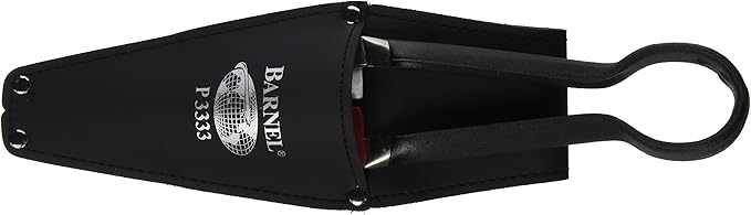 Barnel USA P3333 Topiary and Grass Shear with Sheath, 11-3/4-Inch, Red and White