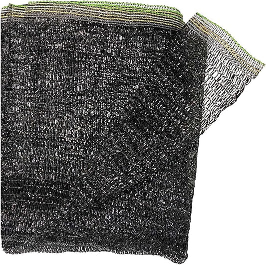 Cool Area 55% 6.5x10ft Sunblock Shade Cloth Cover Mesh UV Resistant Net for Garden Flower Plant Greenhouse, Black
