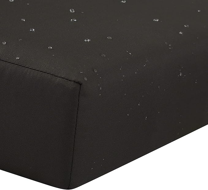 Classic Accessories Ravenna Water-Resistant 21 x 21 x 3 Inch Patio Seat Cushion, Espresso