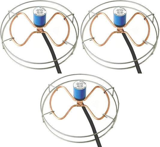 Farm Innovators H-429 1500 Watt Cast Aluminum Submergible Water Tank Deicer, Self Regulating Thermostat (3 Pack)