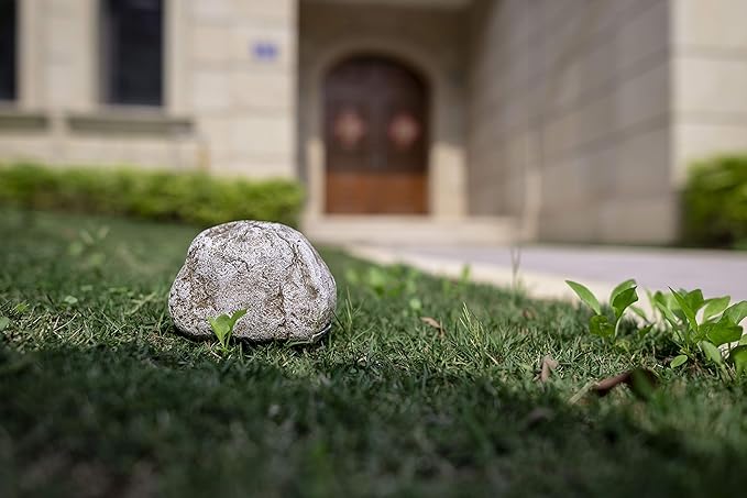 Hide a Key Fake Rock,Looks and Feels Like a Real Rock Spare Key Safe or other Small Objects for Outdoor Garden or Yard