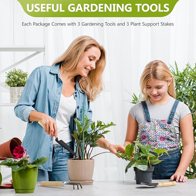 6 Tier Metal Plant Stand Indoor, Rotatable Corner Plant Shelf Outdoor, Tiered Flower Pot Display Stand, Black Multiple Plants Holder for Patio Living Room Balcony Garden Home Decor - White