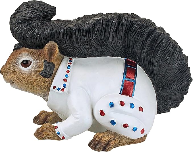 Design Toscano Elmer the Rock and Roll Squirrel Garden Statue
