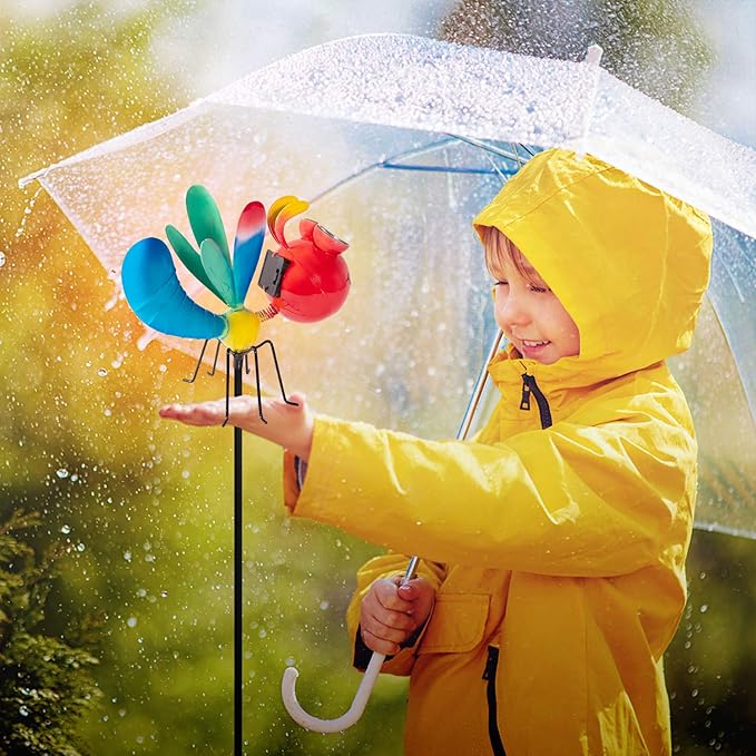 Dragonfly Garden Decor - Shefio Metal Yard Art Specializes In Products That Enhance Outdoor Spaces - Creates A Magical Garden Ambiance - Whimsical Garden Decor