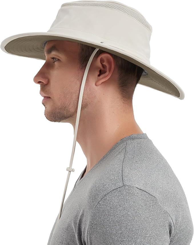 Cimarron Wide Brim Safari Sun Hat for Women & Men – UPF 50+ Outdoor Fishing Hat | Hiking, Running Travel Sun Protection Hat