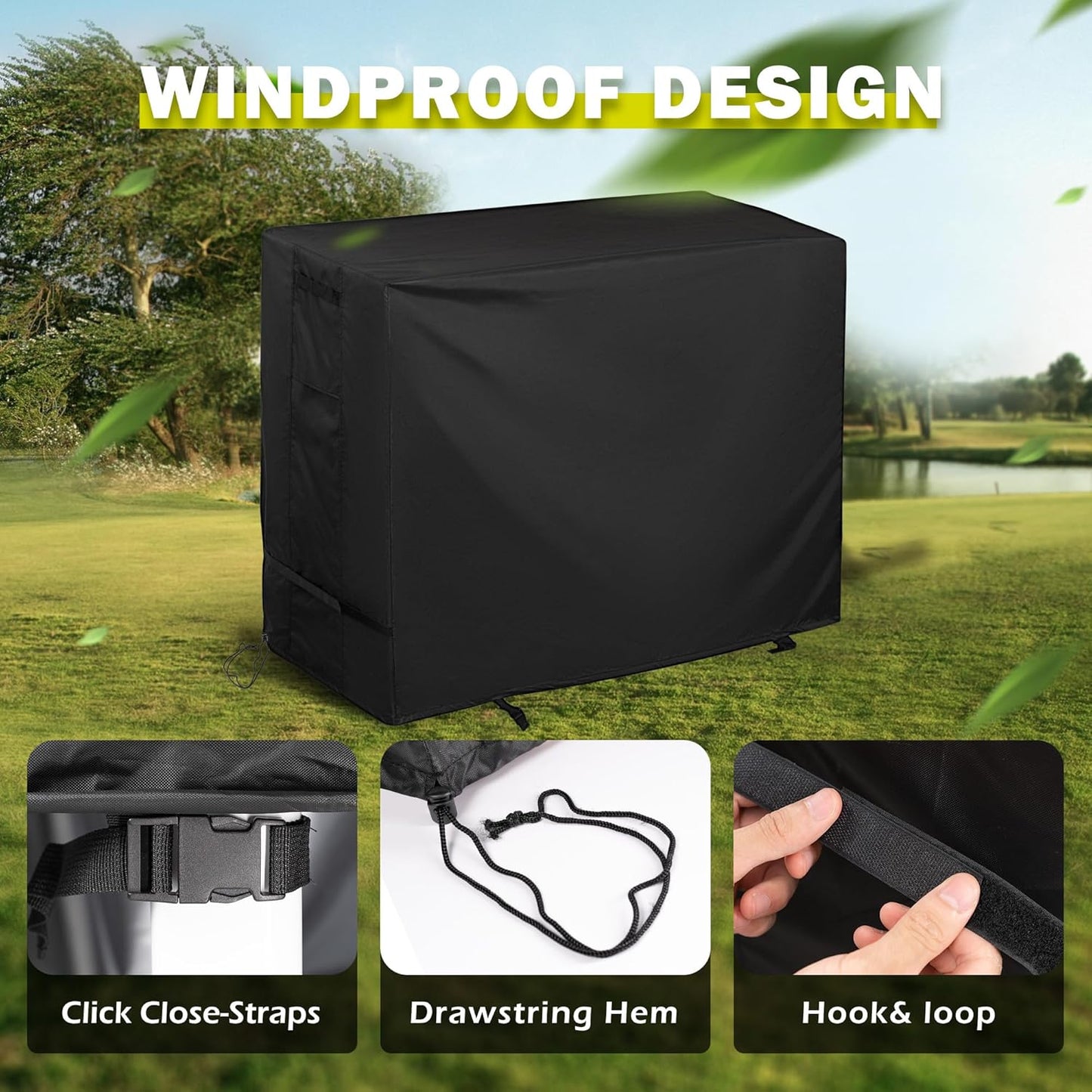 Grill Cover for Blackstone 2206 Original 28in Griddle, Flat Top Griddle Cover for Blackstone 28 Inch Grill with One Shelf