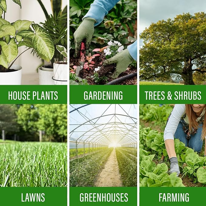 Elm Dirt Plant Juice Organic Fertilizer for All Purpose Plants - Plant Food Indoor House Plants | Liquid Plant Food Outdoor & Indoor Plant Fertilizer for Vegetables, Succulents & Hydroponic 2.5Gallon