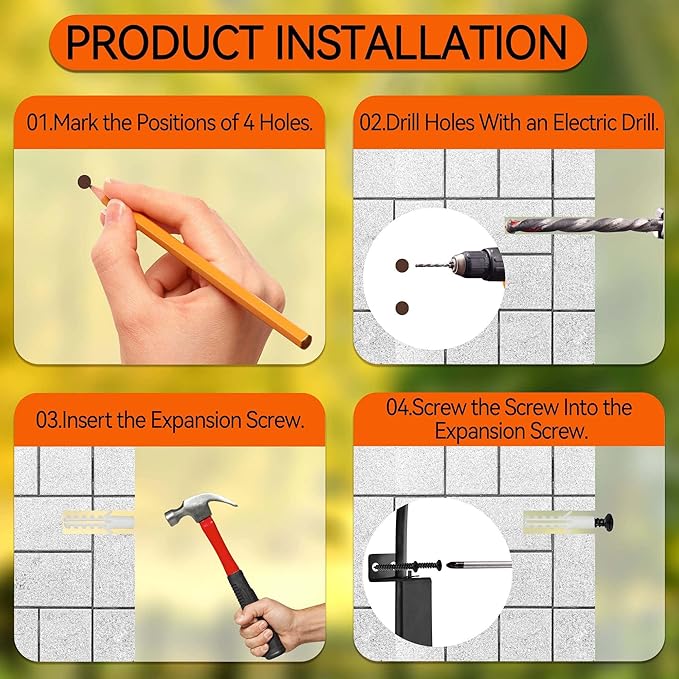 AJART Bird Feeder Hanger for Outside: Swivel Hanging Plant Hangers Bracket for Garden Patio Yard Tree Wall Mount - 22-inch Outdoor Hummingbird Feeder Hooks