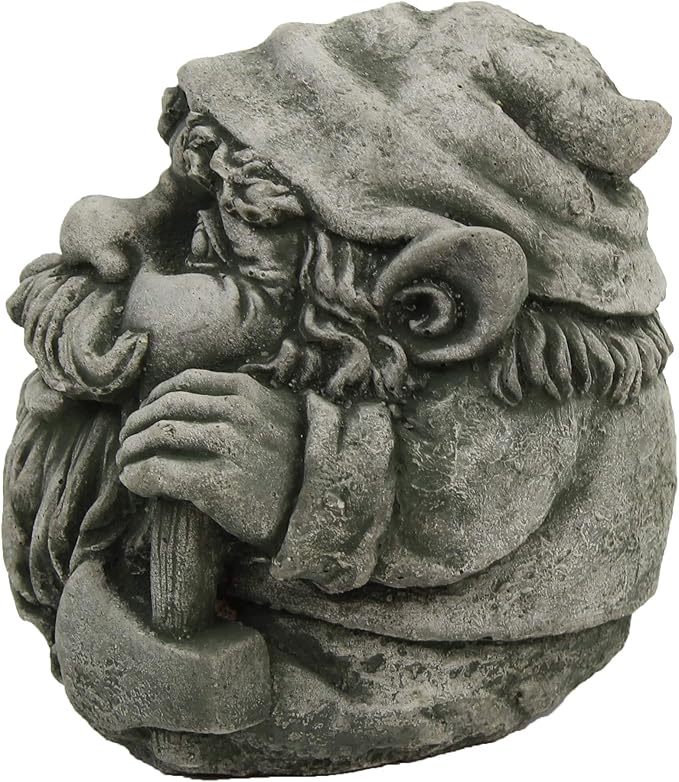 Gnome with Axe Home and Garden Statues