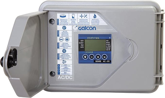 Galcon 8056S AC-6S 6-Station Indoor Irrigation or Outdoor Controller-Seconds Operation