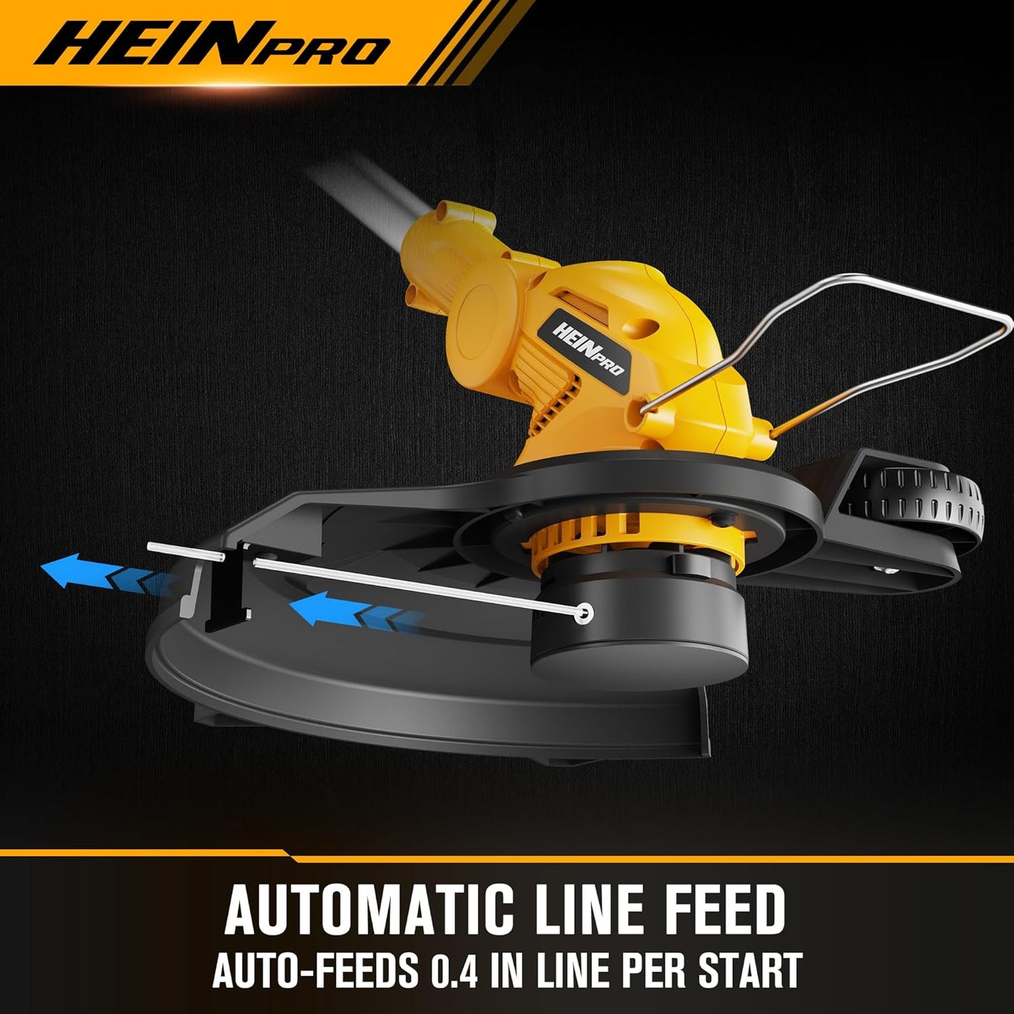 Cordless String Trimmer Compatible with Dewalt 20V Battery, 12-Inch Weed Wacker Cordless Auto Line Feed,Electric Weed Eater Battery Powered Grass Trimmer w/2 Line Spools(Tool Only)