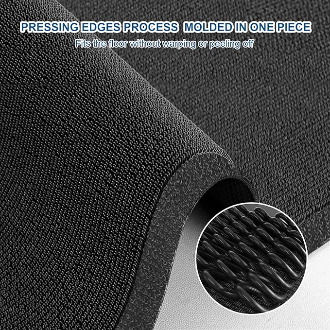 Custom Commercial Grade Floor Mat Doormat Entryway Area Rug Welcome Carpet for Business Home Indoor/Outdoor Non Slip Washable Durable