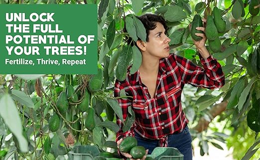 6-4-6 Avocado and Citrus Tree Professional Fertilizer Plant Food for Outdoor/Indoor Gardening; Quick-Release Nitrogen Fertilizer; Orange, Lime, Avocado and Lemon Tree Fertilizer (20 QUARTS)