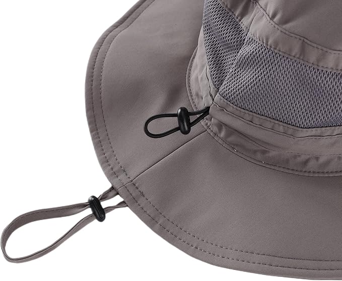 Connectyle Women's UPF 50+ Sun Hat UV Protection Wide Brim Bucket Hat Summer Beach Hats Fishing Hiking Outdoor Safari Hats