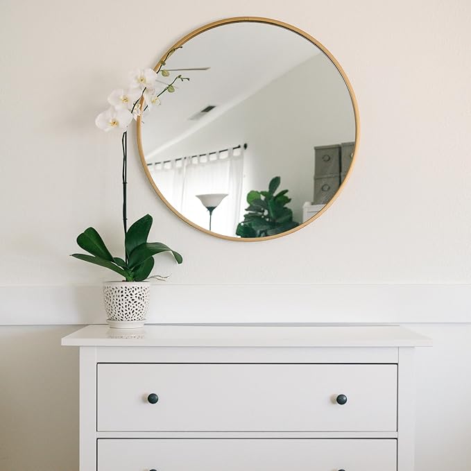 Elegant Orchid Pot with Holes, Large 6.5 inch Premium Porcelain Ceramic Orchid Pot for Repotting, Durable Ceramic Planter with Removable Saucer for Easy Drain, Planter Gifts for Moms