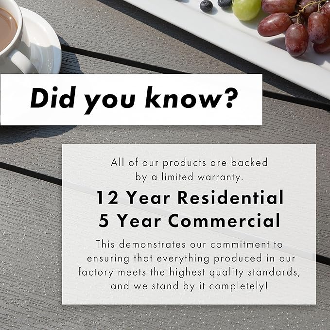 highwood Hometown Picnic Table, 6 Foot, Whitewash