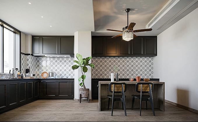 Dimoon 236''x23.6'' Black Peel and Stick Wallpaper Contact Paper Modern Self Adhesive Wall Paper Removable Renter Friendly Textured Solid Color Shelf Cabinet Vinyl Roll (236''x23.6'',Black)