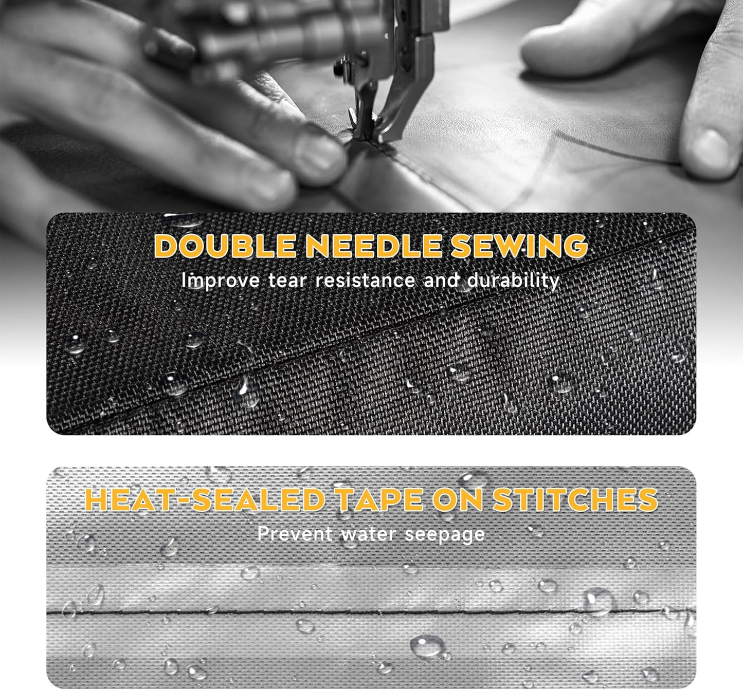 Grill Cover for Blackstone 1860 2225 On The Go Range Top Combo Griddle, Heavy-Duty 600D Tabletop BBQ Cover for Blackstone 22 inch Camping Griddle