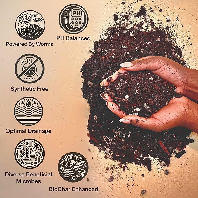 Craft Aroid Potting Mix- Elite Alocasia, Philodendron, Monstera Soil Mix, Chunky, Well Draining Potting Soil for Indoor Plants, All Tropical Plants & Houseplants, Synthetic & Peat Free 1QT