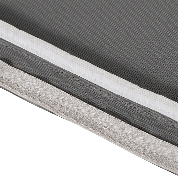 Classic Accessories Montlake Water-Resistant 25 x 18 x 4 Inch Patio Lounge Back Cushion, Light Charcoal Grey, Outdoor Loveseat Cushions