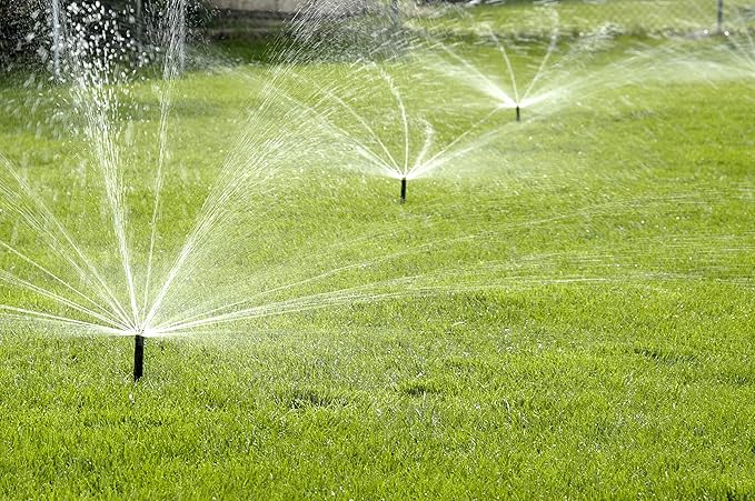 Rain Bird 12SAFPROPR Pressure Regulating (PRS) High-Efficiency Pro Rotary Sprinkler, 360° Full Pattern, 13' - 18' Spray Distance, 4" Pop-up Height