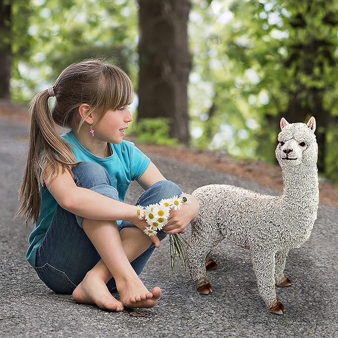 Design Toscano The Alpacalypse of Alpaca Garden Statues: Baby