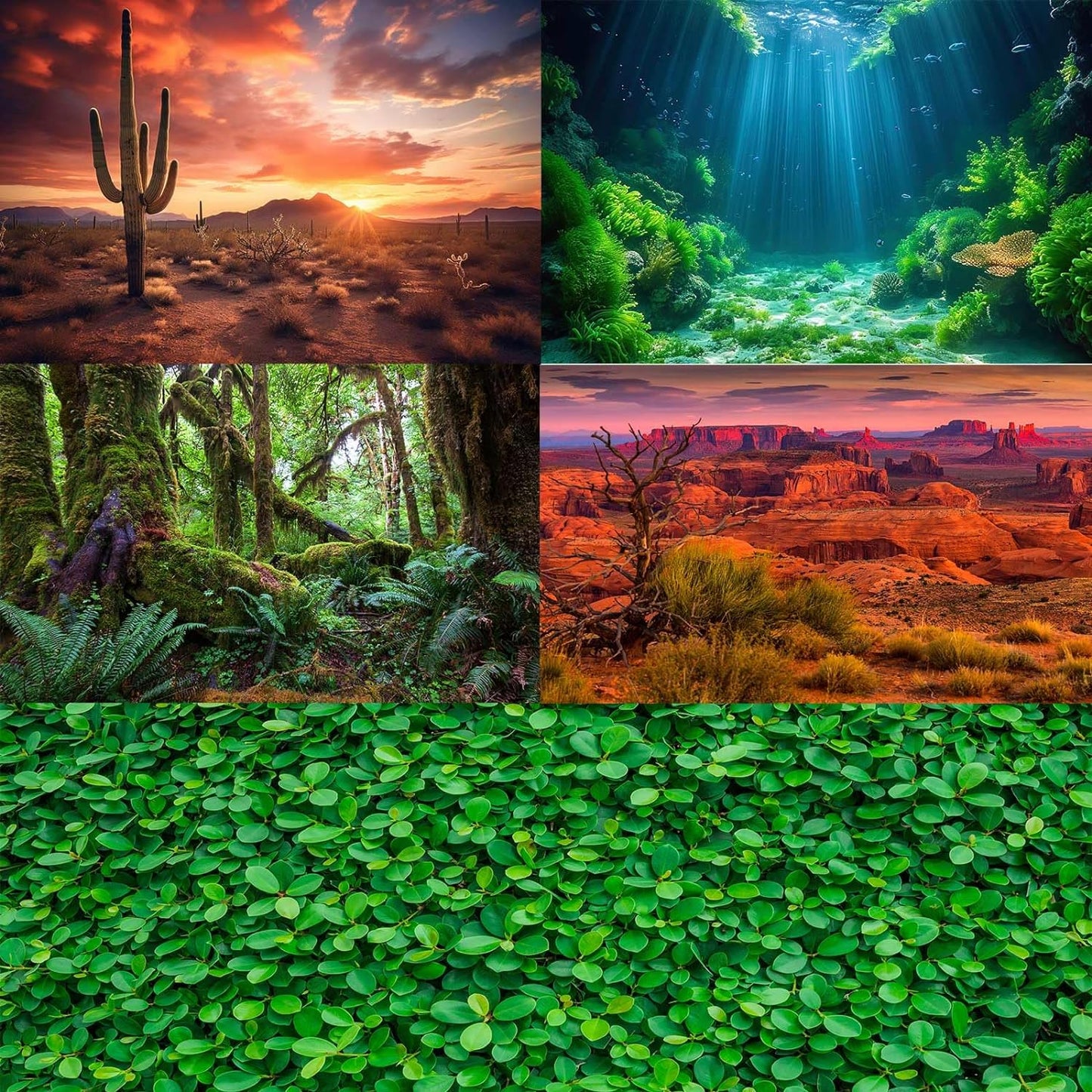 Aquarium Background Beautiful Colorful Coral Reef Aquatic Plants Terrarium Background Rock Tropical Fish Jungle Style Fish Tank Background Colorful Under Water View Aquarium Backdrop Vinyl 36x20in