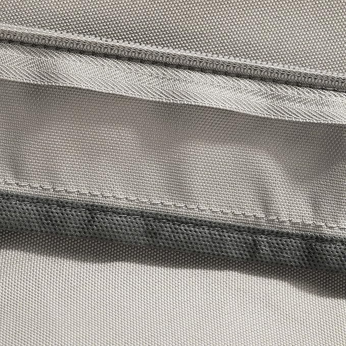 Classic Accessories 62-009-MUSHRM-EC Ravenna Seat Cushion, 21x19x5 Inch (Pack of 1), Mushroom, Chair Seat Cushion